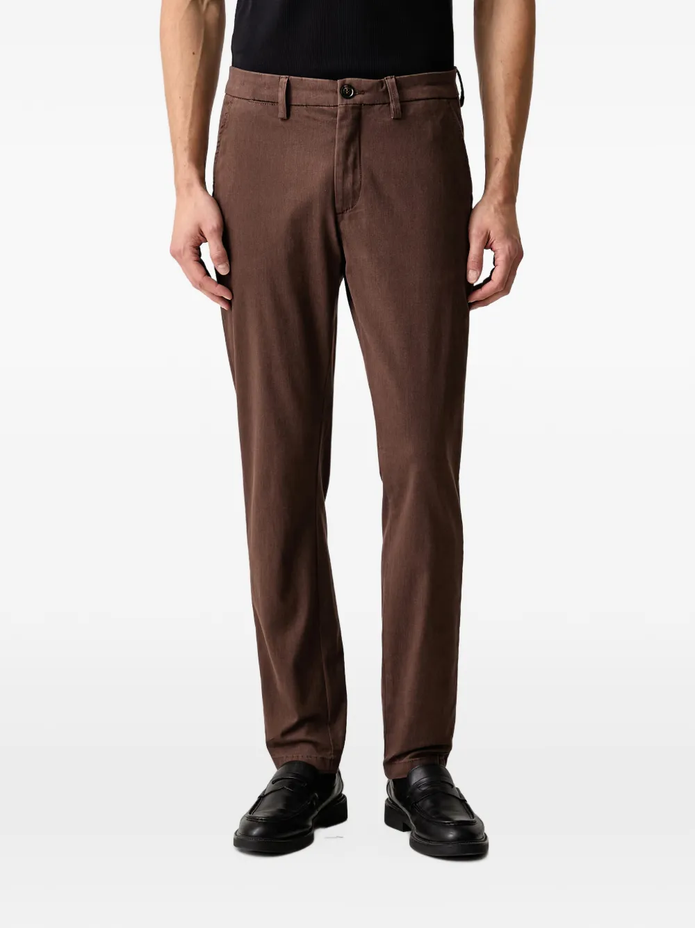 Mos Mosh Hunt button-fastening trousers - Marrone