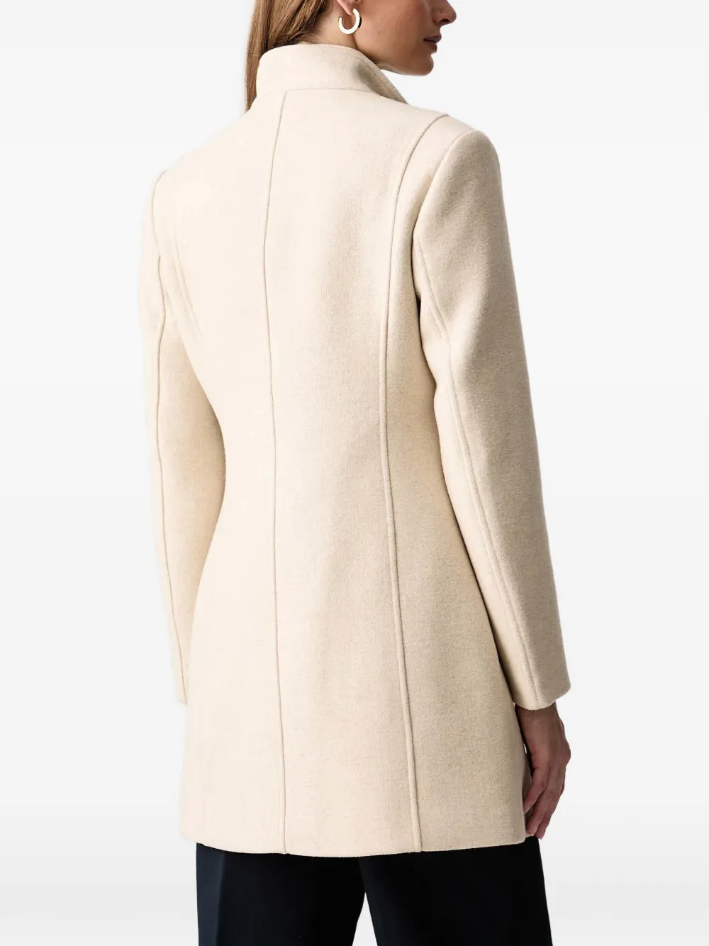 Morgan Jas met dubbele rij knopen Beige