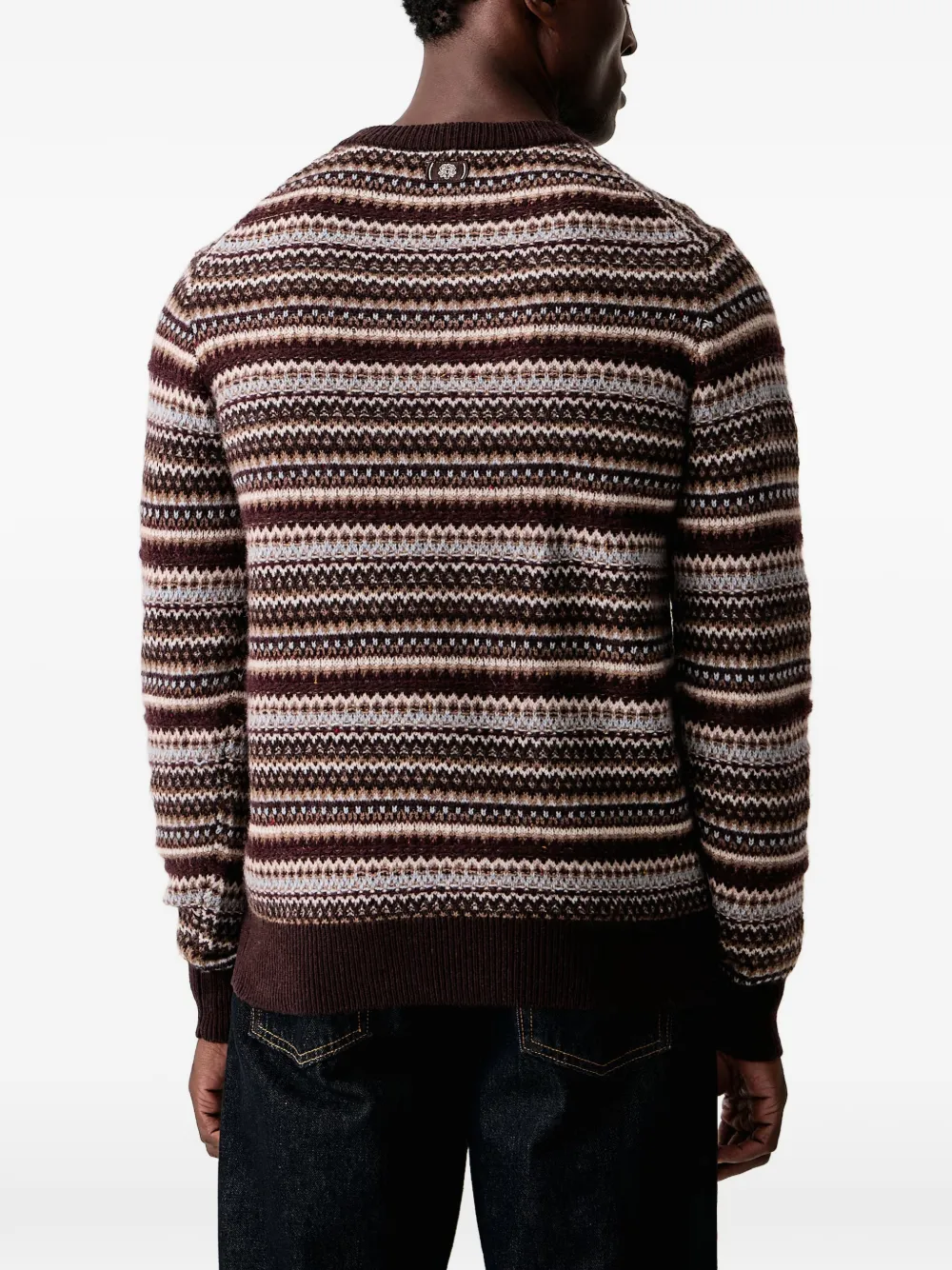 Mos Mosh MMGLaporte Pence sweater Bruin