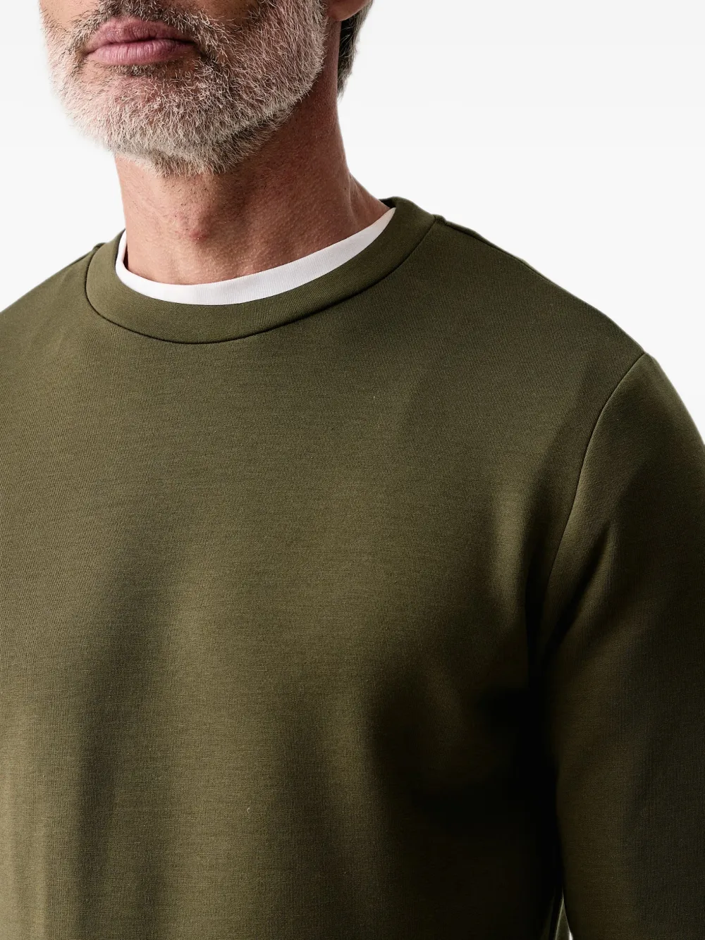 Mos Mosh MMGAbel crew-neck sweatshirt Groen