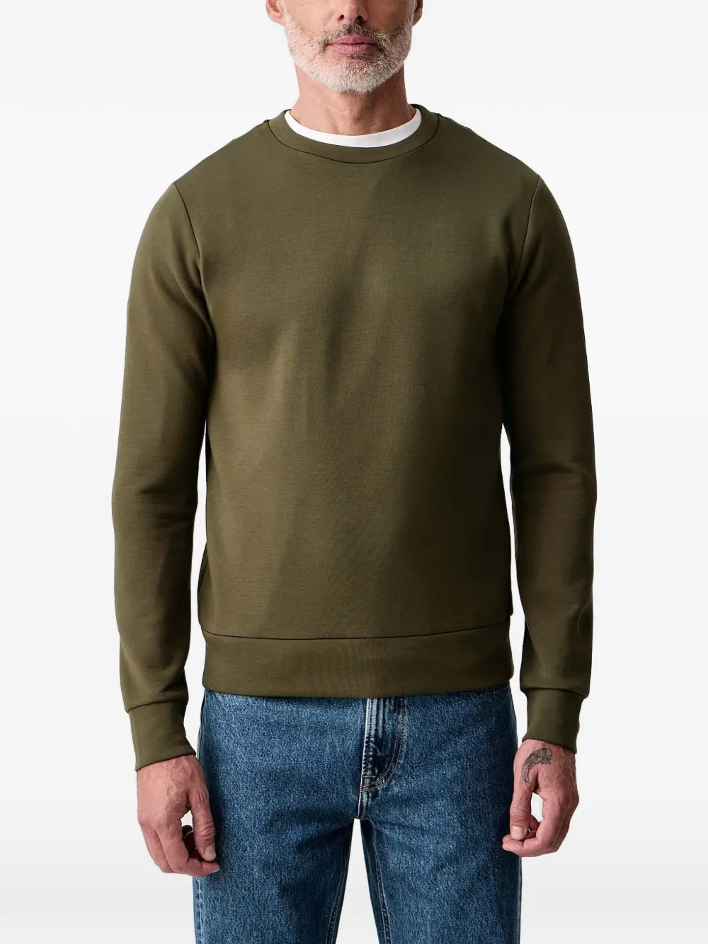 Mos Mosh MMGAbel crew-neck sweatshirt Groen