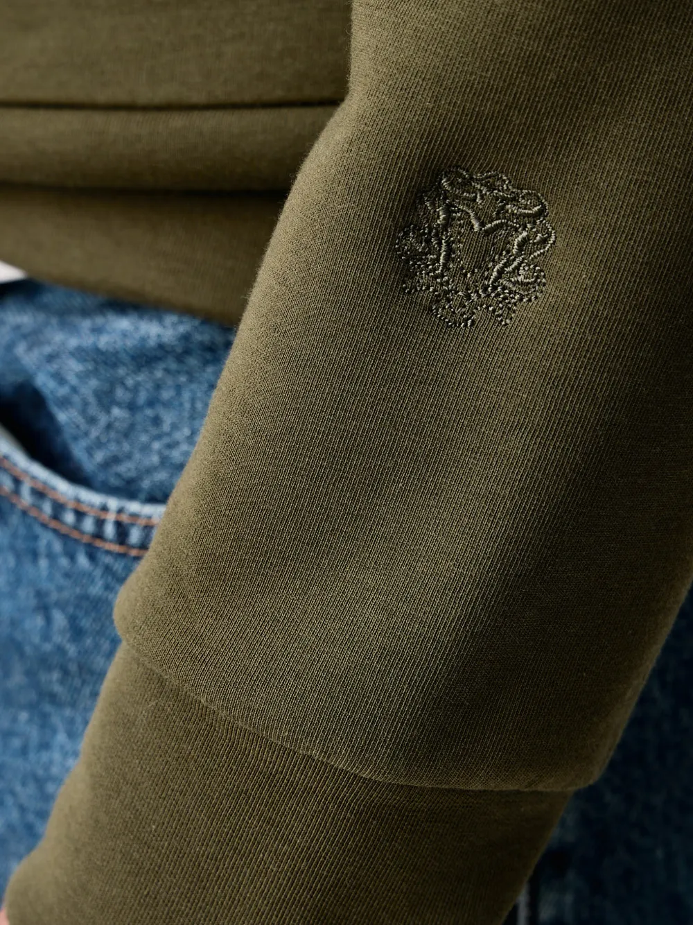 Mos Mosh MMGAbel crew-neck sweatshirt Groen