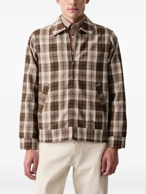 Mos Mosh check-pattern shirt jacket