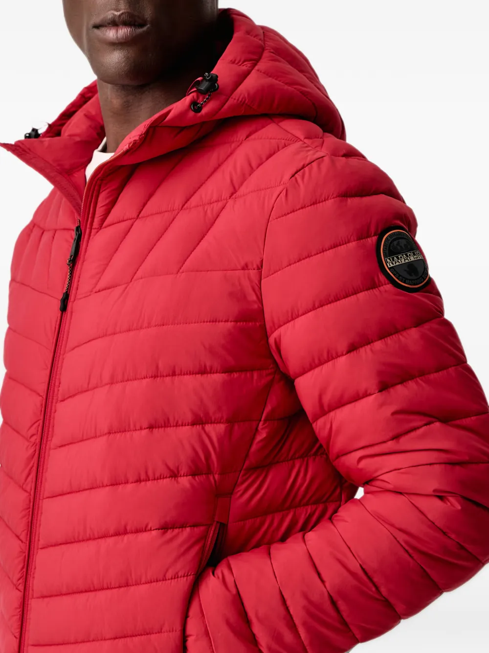 Napapijri Lapaz hooded jacket Rood