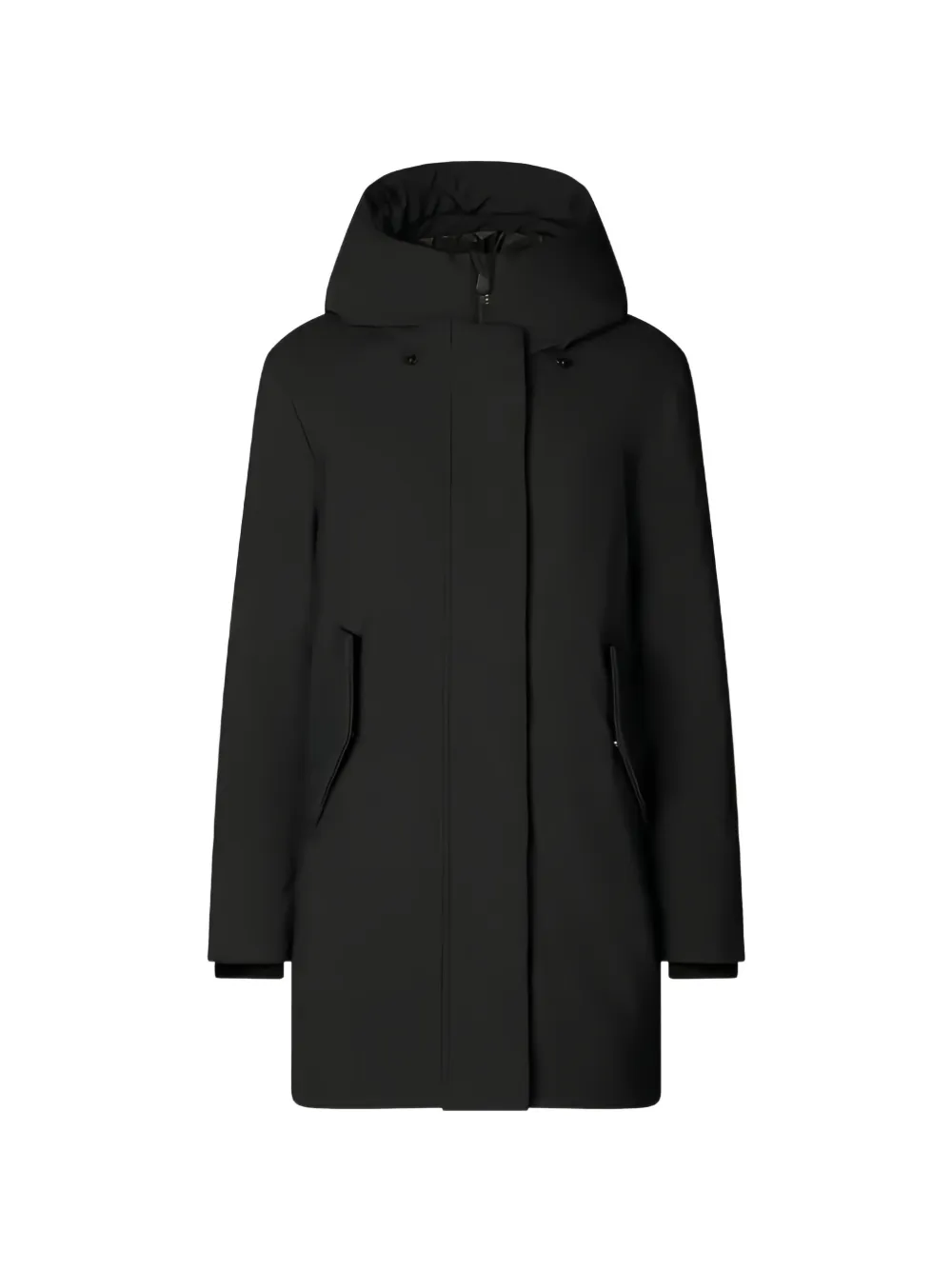 Save The Duck Nellie hooded parka coat Zwart