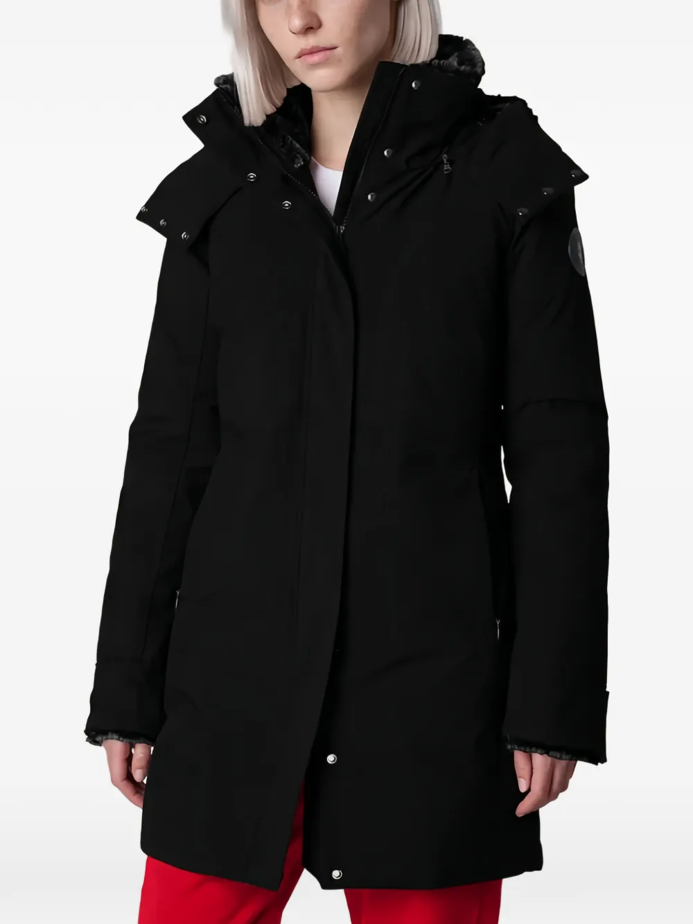Save The Duck Samantah hooded coat Zwart