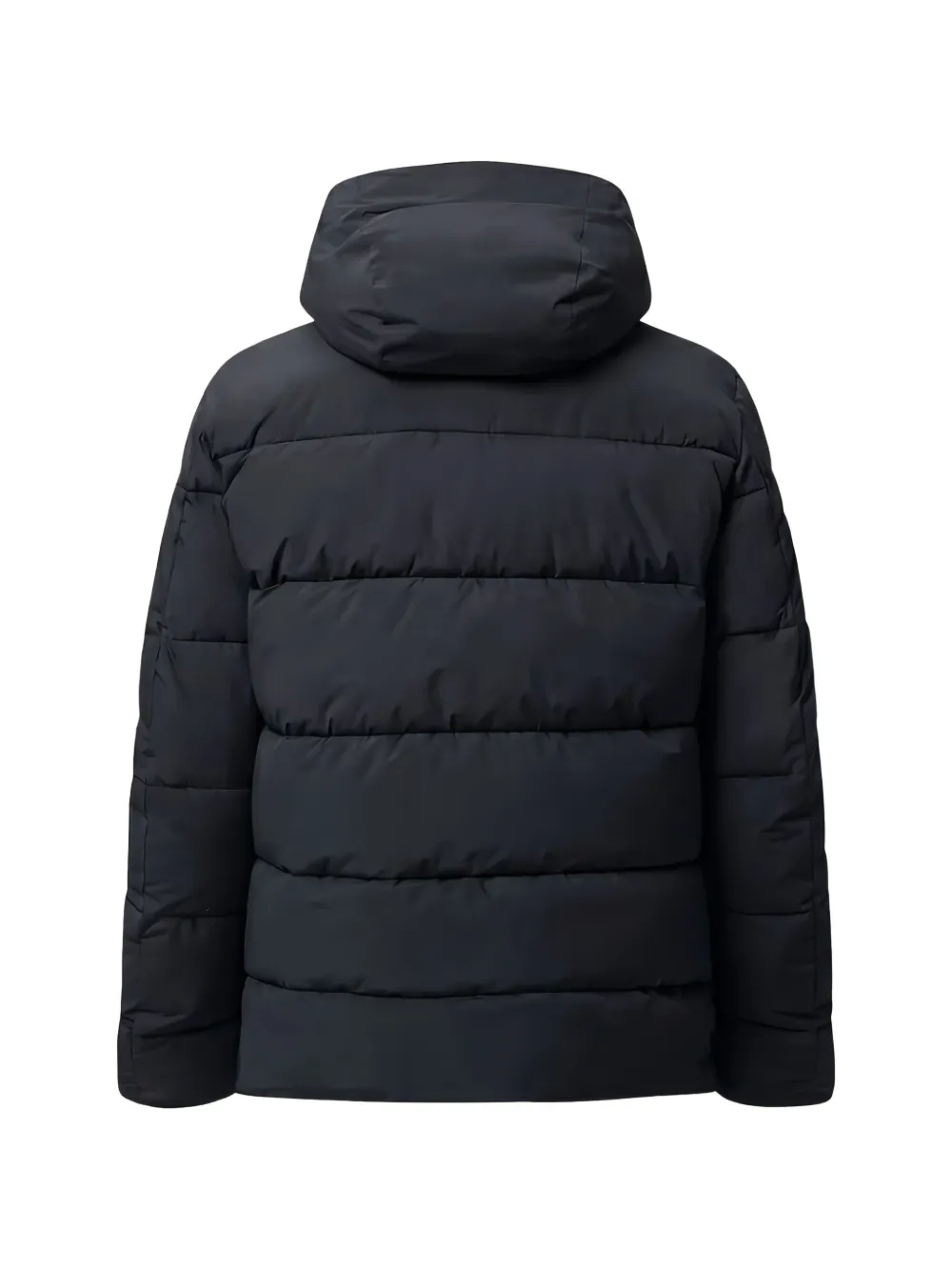 Save The Duck hooded padded jacket Zwart