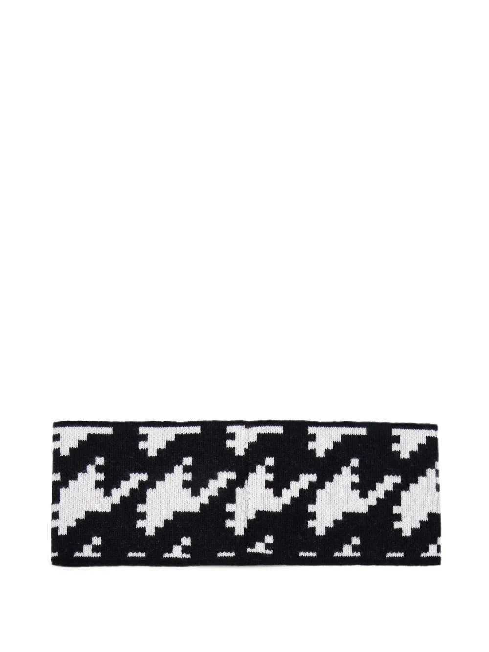 Perfect Moment houndstooth PM headband - Nero