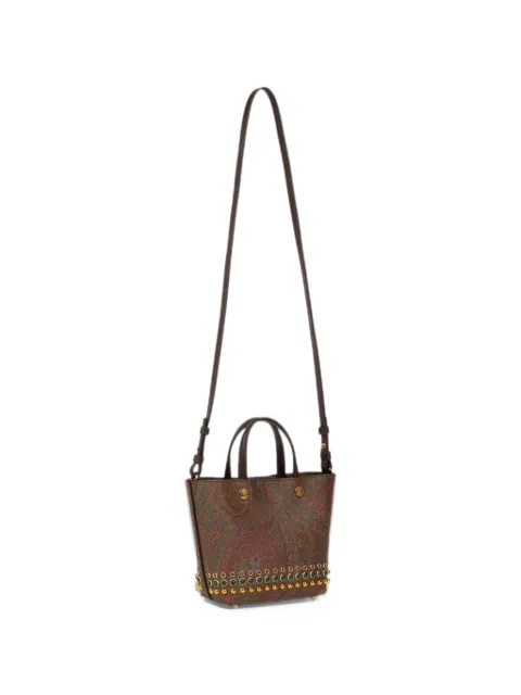 ETRO Mini Etro Essential Arnica Tasche mit Nieten