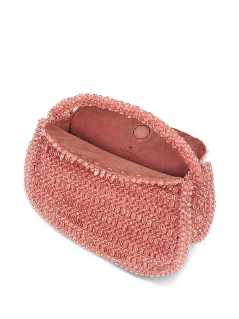 ETRO small Pony bag with embroidered-beads Roze