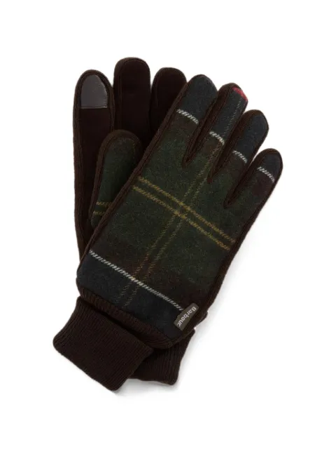 Barbour Hackney tartan gloves