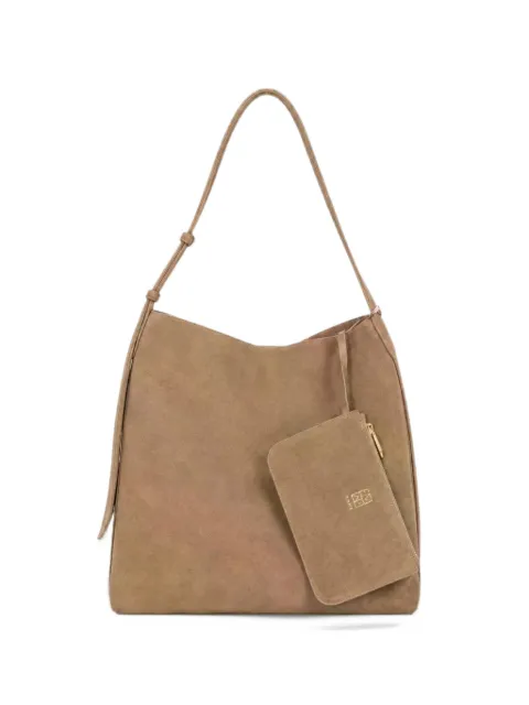 EMME suede-effect shoulder bag