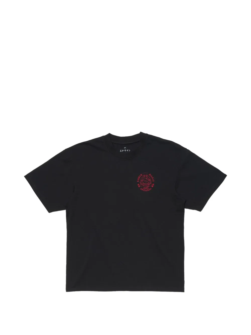 Edwin Music Channel graphic-print T-shirt - Noir Edwin Music Channel graphic-print T-shirt - Noir
