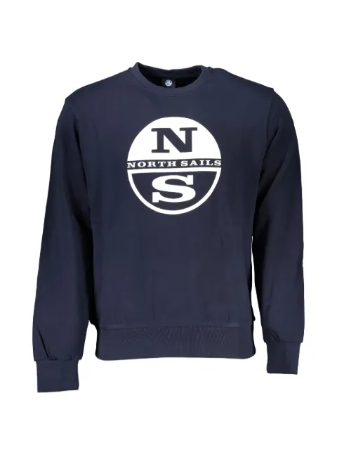 North Sails logo-print cotton sweatshirt