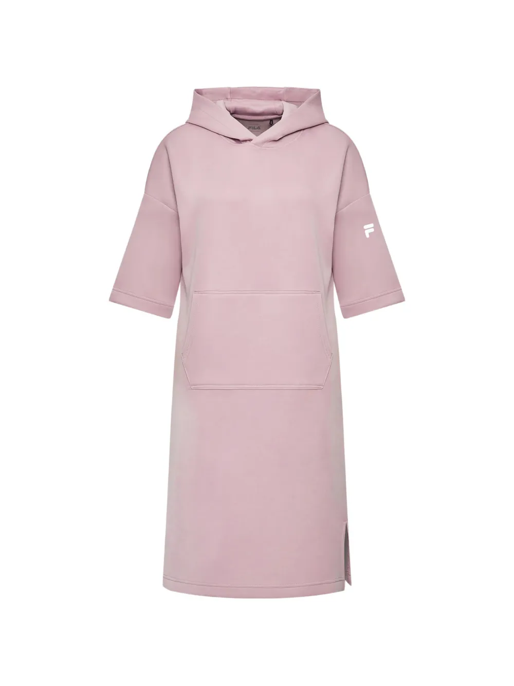 Fila boxy-fit hooded mini dress - Rosa