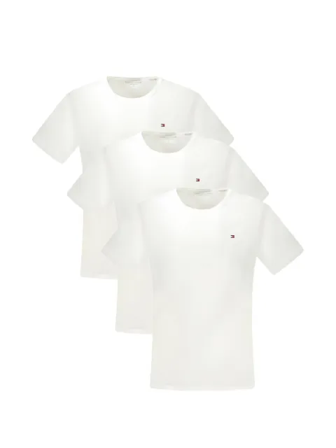Tommy Hilfiger logo-embroidered T-shirts (set of three)