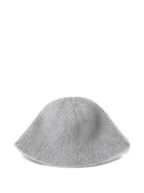 Drykorn Kapsika brushed ribbed-knit beanie hat