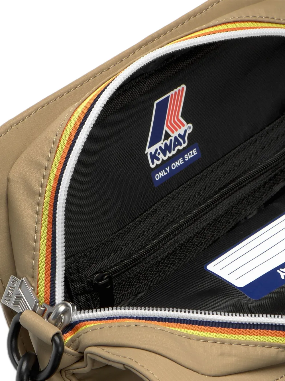 K-Way Marybell ripstop crossbody bag Beige