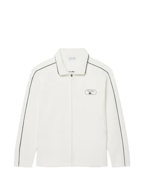 Lacoste Tennis Heritage zipped badge-accent sweatshirt