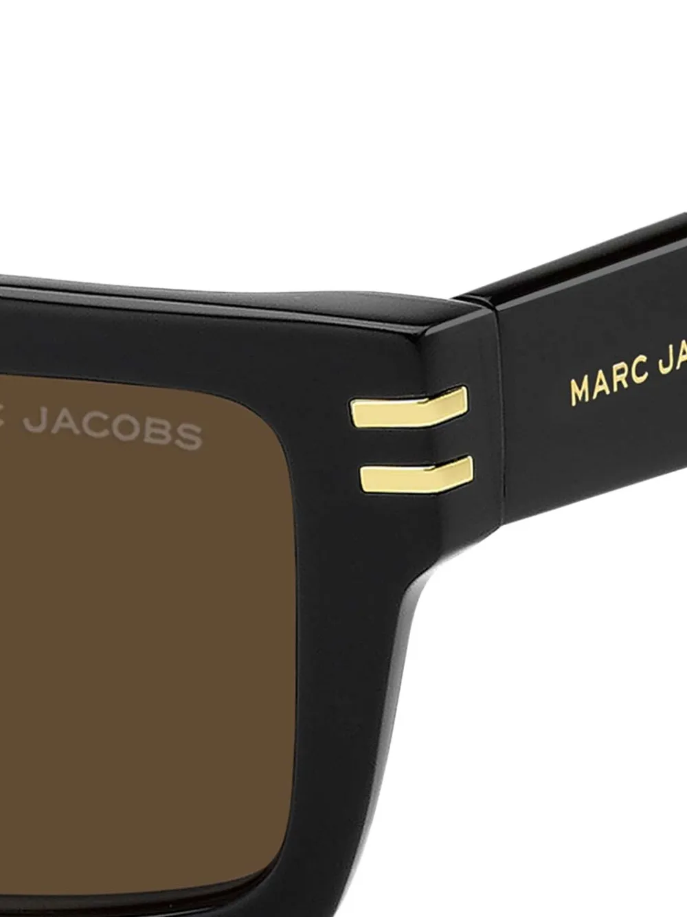 Marc Jacobs Eyewear rectangle-frame sunglasses Zwart