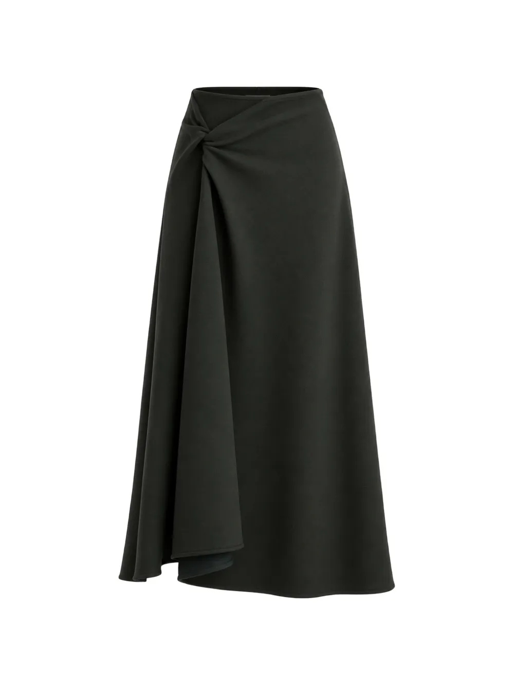MeimeiJ twist-detail A-line maxi skirt - Noir