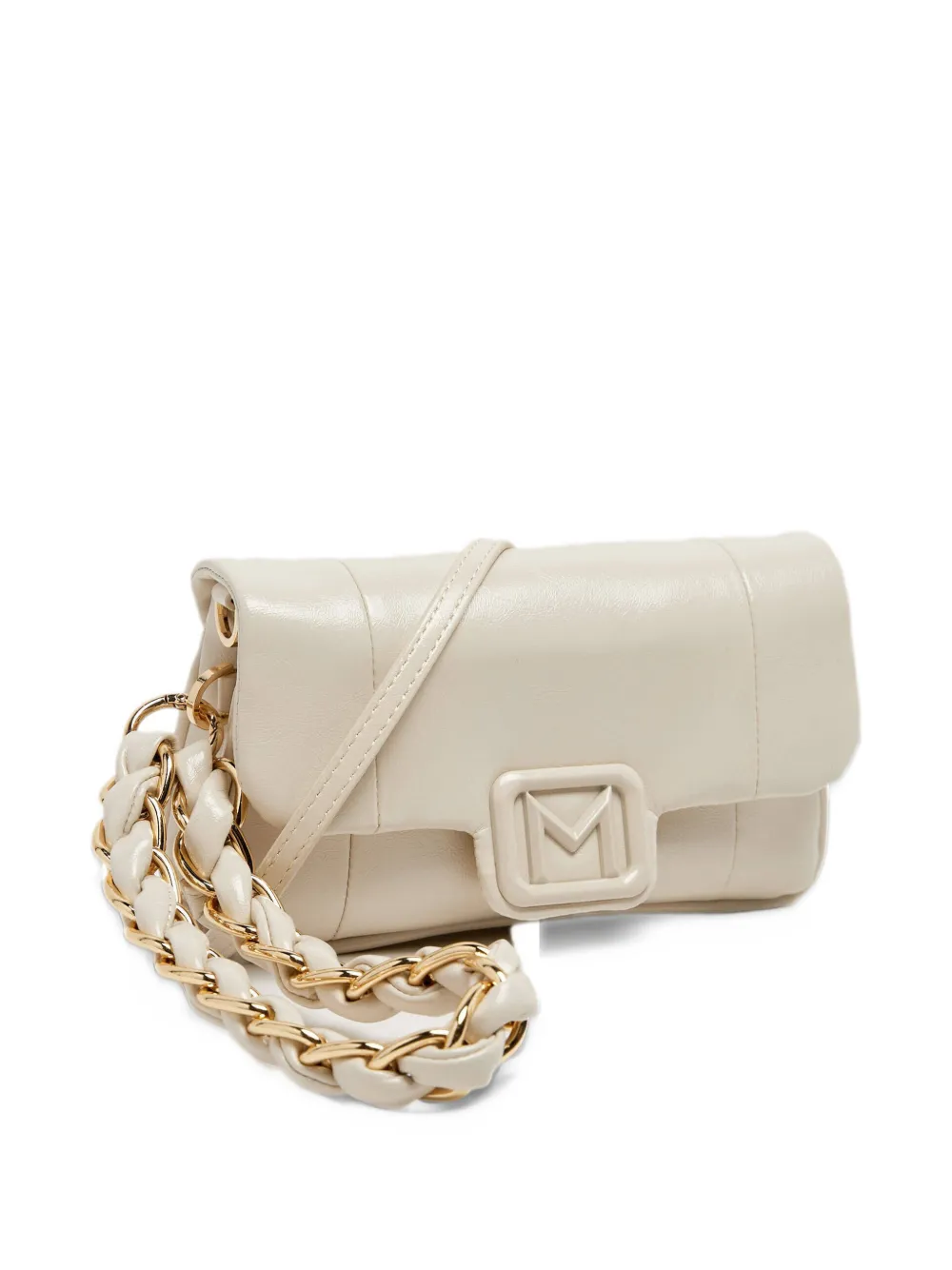 Marella mini Le Muse braided-handle clutch bag Beige