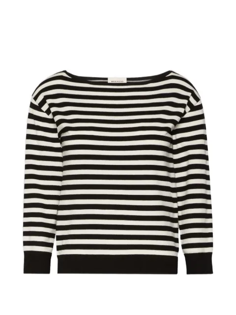 Weekend Max Mara stockinette-stitched viscose yarn sweater