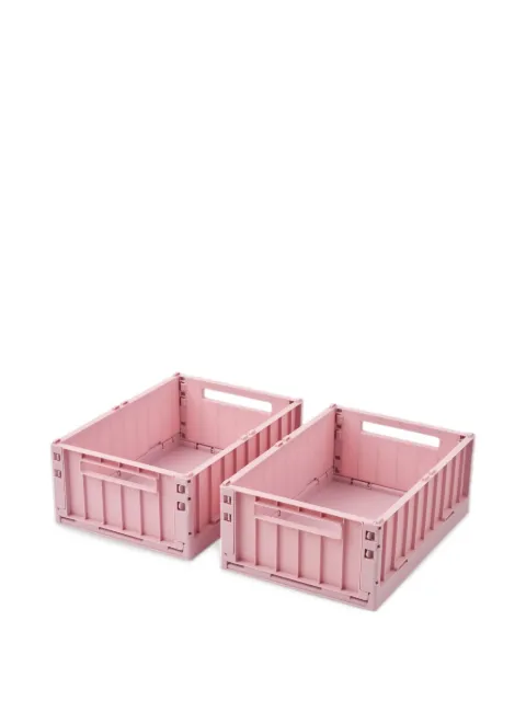 Liewood medium Weston collapsible storage boxes (set of two)