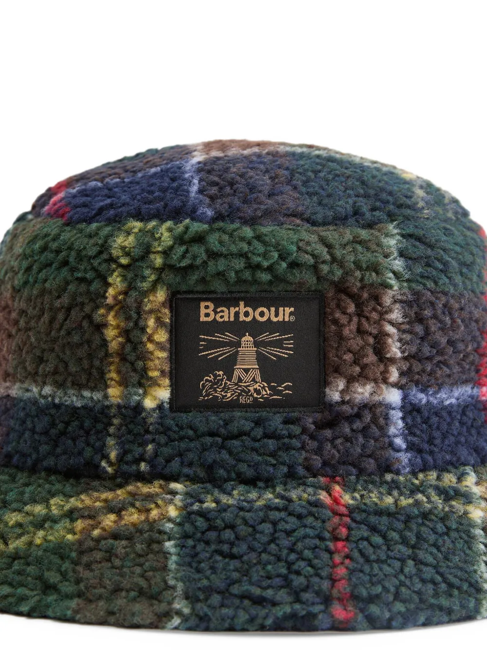 Barbour Field fleece bucket hat Groen