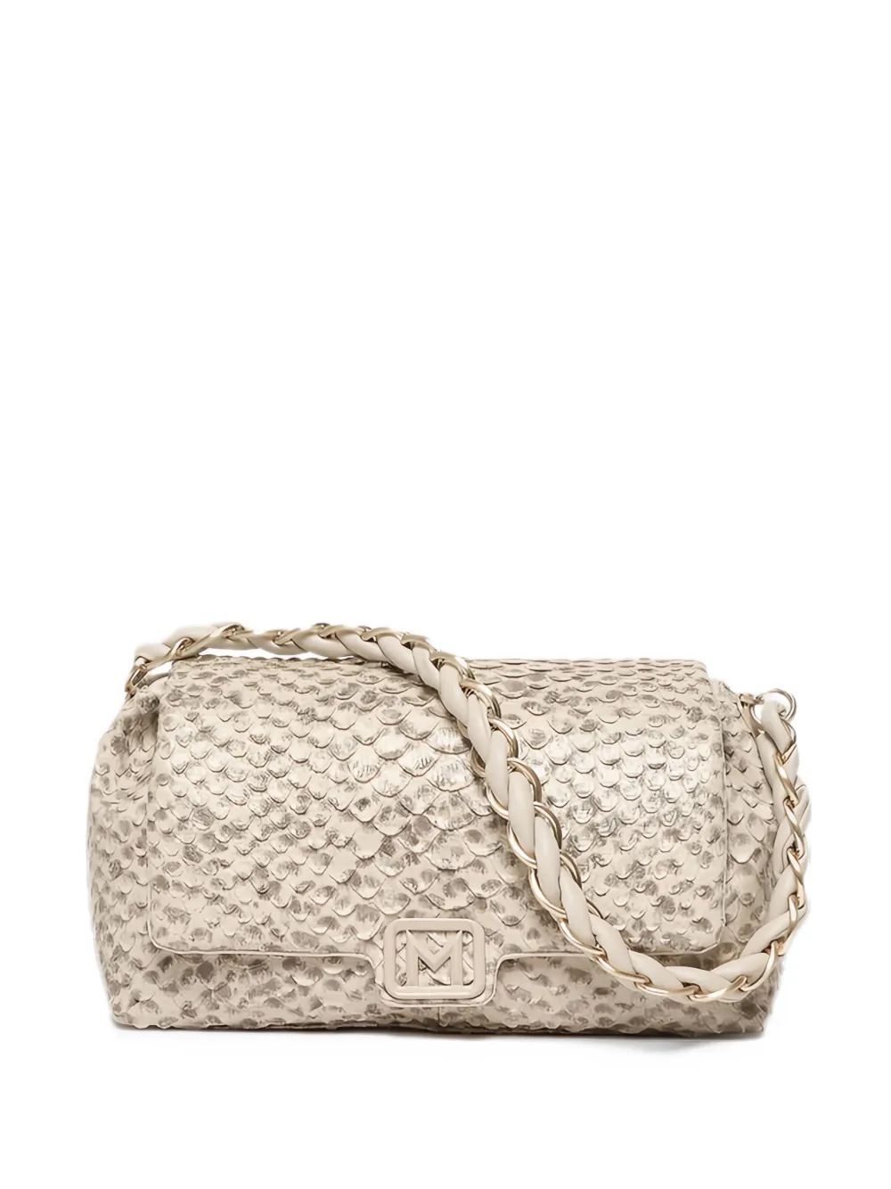 Marella medium Le Muse braided-strap crossbody bag Grijs