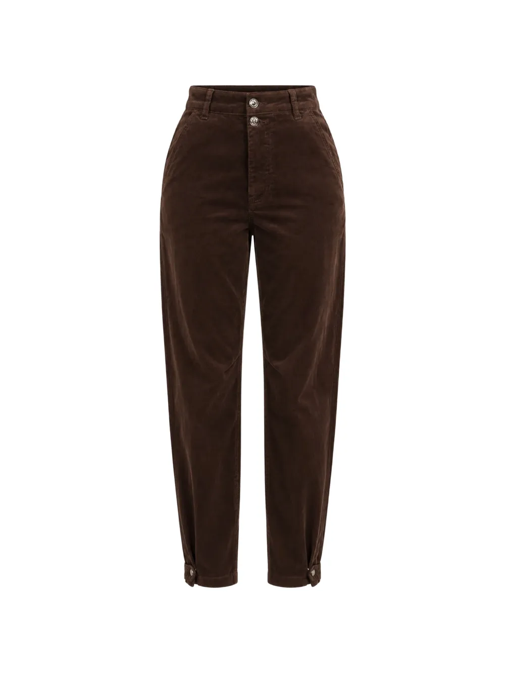 LIU JO corduroy balloon trousers Bruin