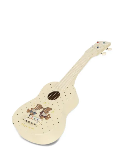 Konges Sløjd teddy bear polka-dot ukulele