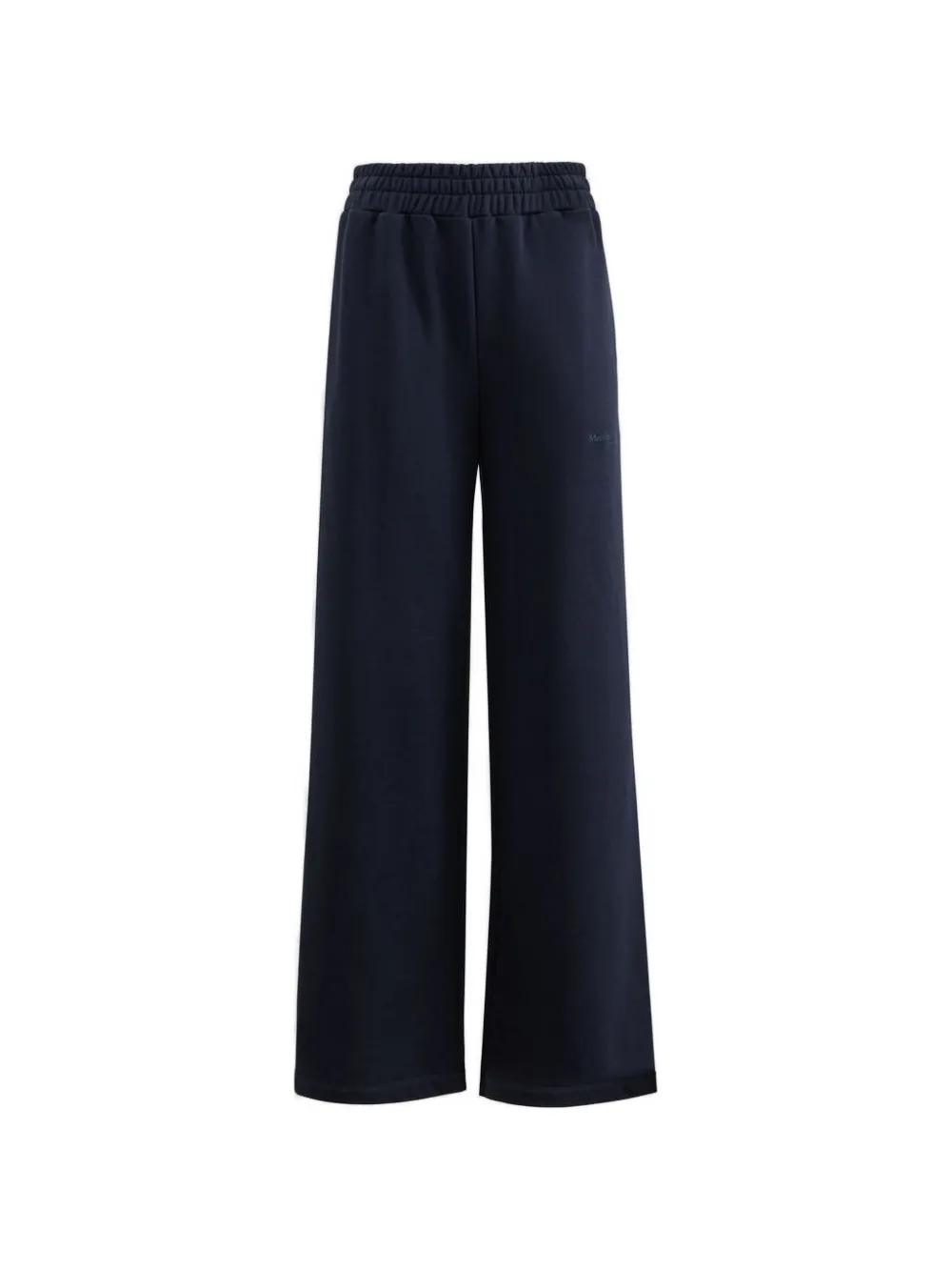 Gaëlle Paris embroidered wide-leg track pants - Blu