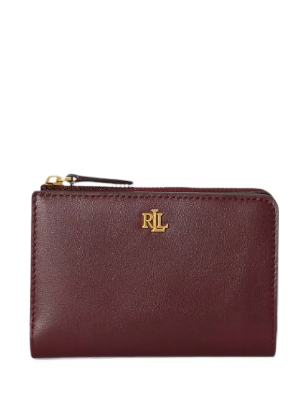 Lauren Ralph Lauren logo-plaque bifold wallet - Rosso