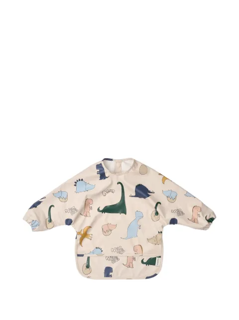 Liewood Merle dinosaur-print bib