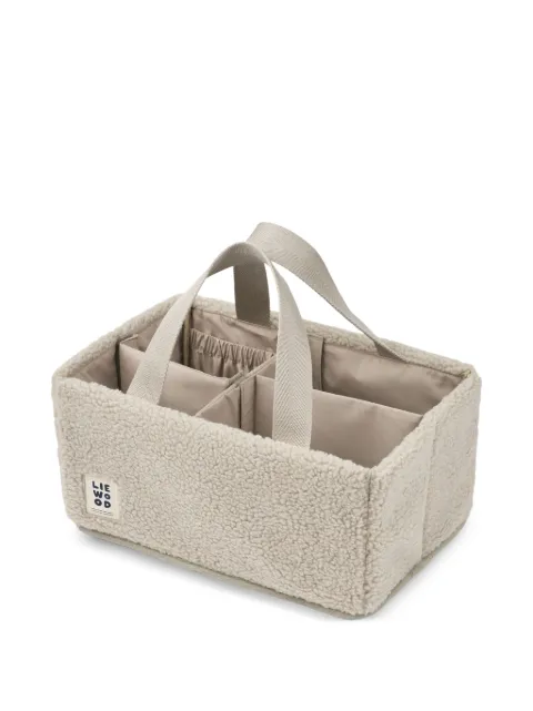 Liewood organizador Nola de tejido teddy 
