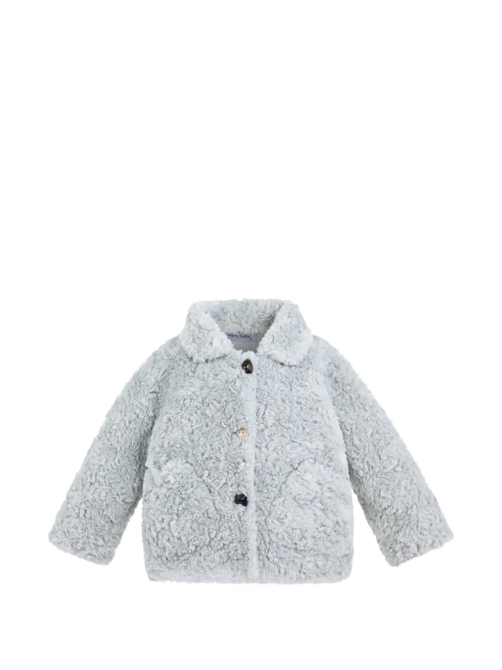 Mimi Tutu teddy coat - Blu