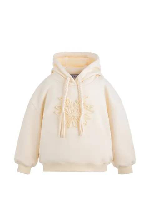Mimi Tutu hoodie con volantes y detalles