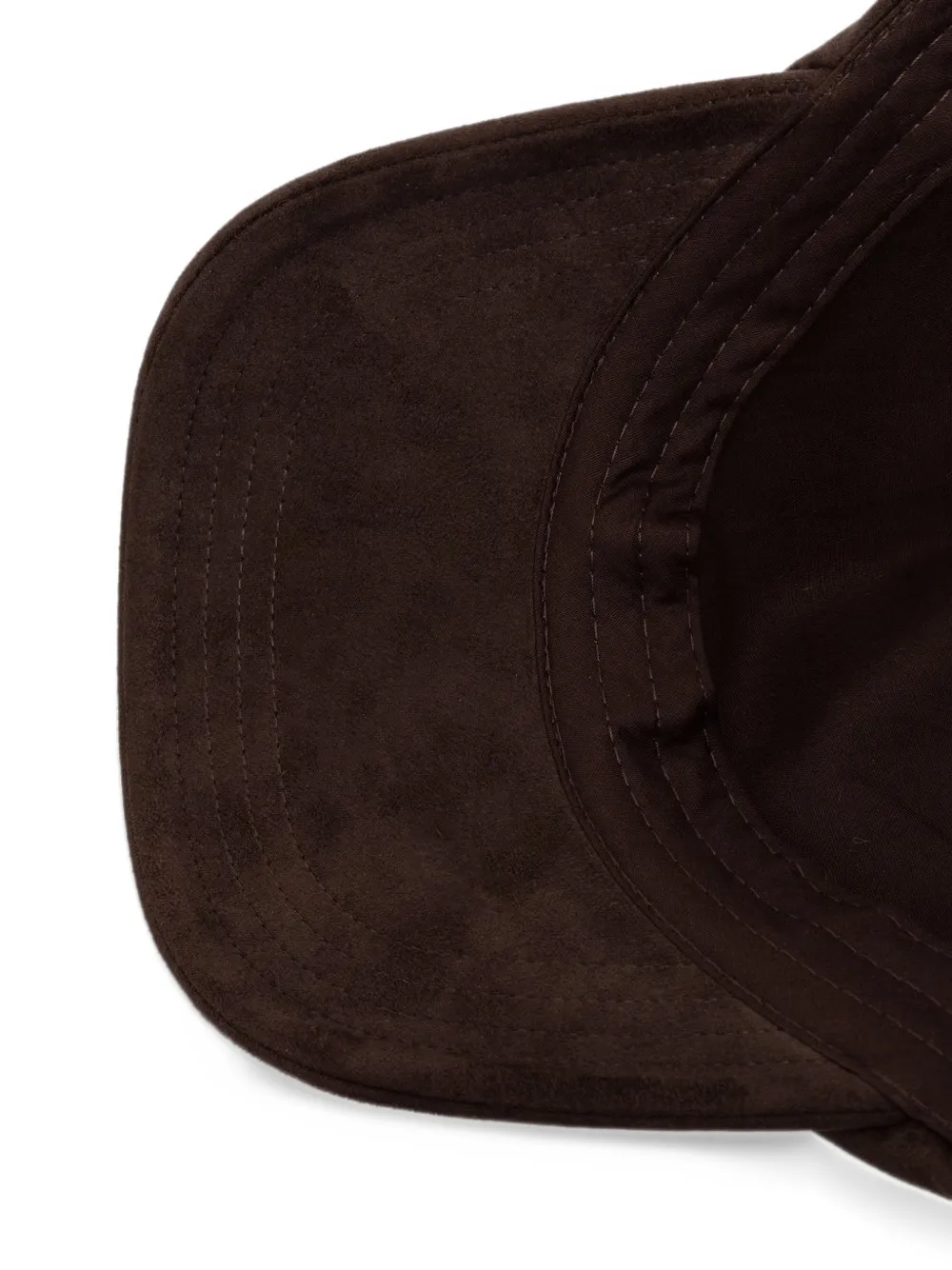 Michael Kors Honkbalpet met suède-effect Bruin