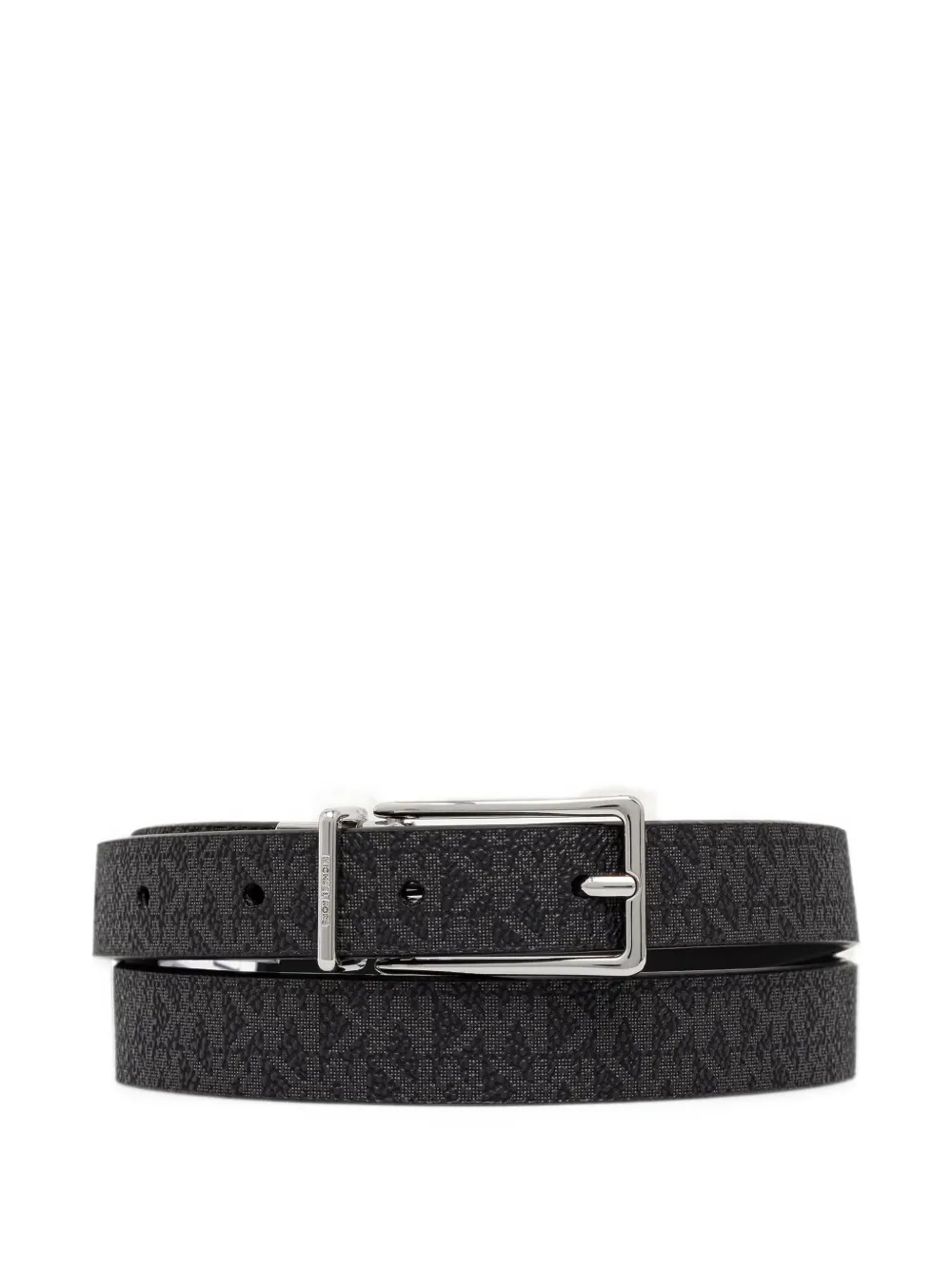 Michael Kors Omkeerbare riem met monogram-patroon Zwart