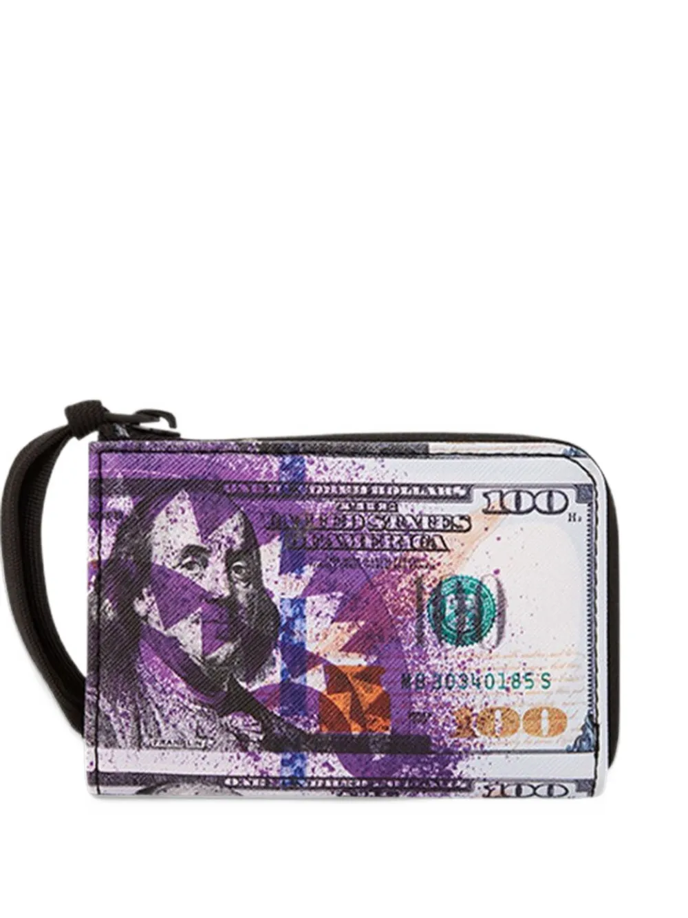 Sprayground Money Splat Shark wallet - Bianco