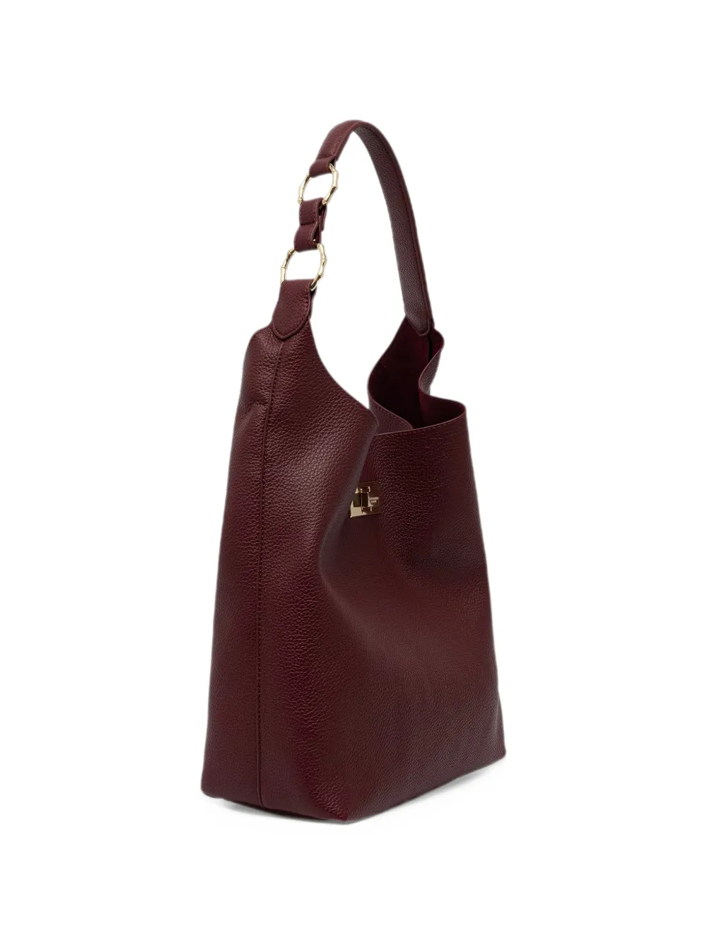 ERMANNO FIRENZE grainy-texture shoulder bag Rood