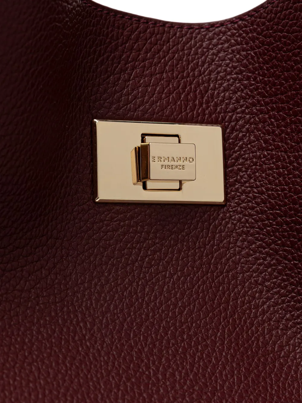 ERMANNO FIRENZE grainy-texture shoulder bag Rood