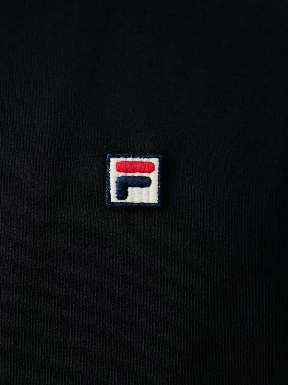 Fila Cavalese logo-patch zip-up sweatshirt Zwart