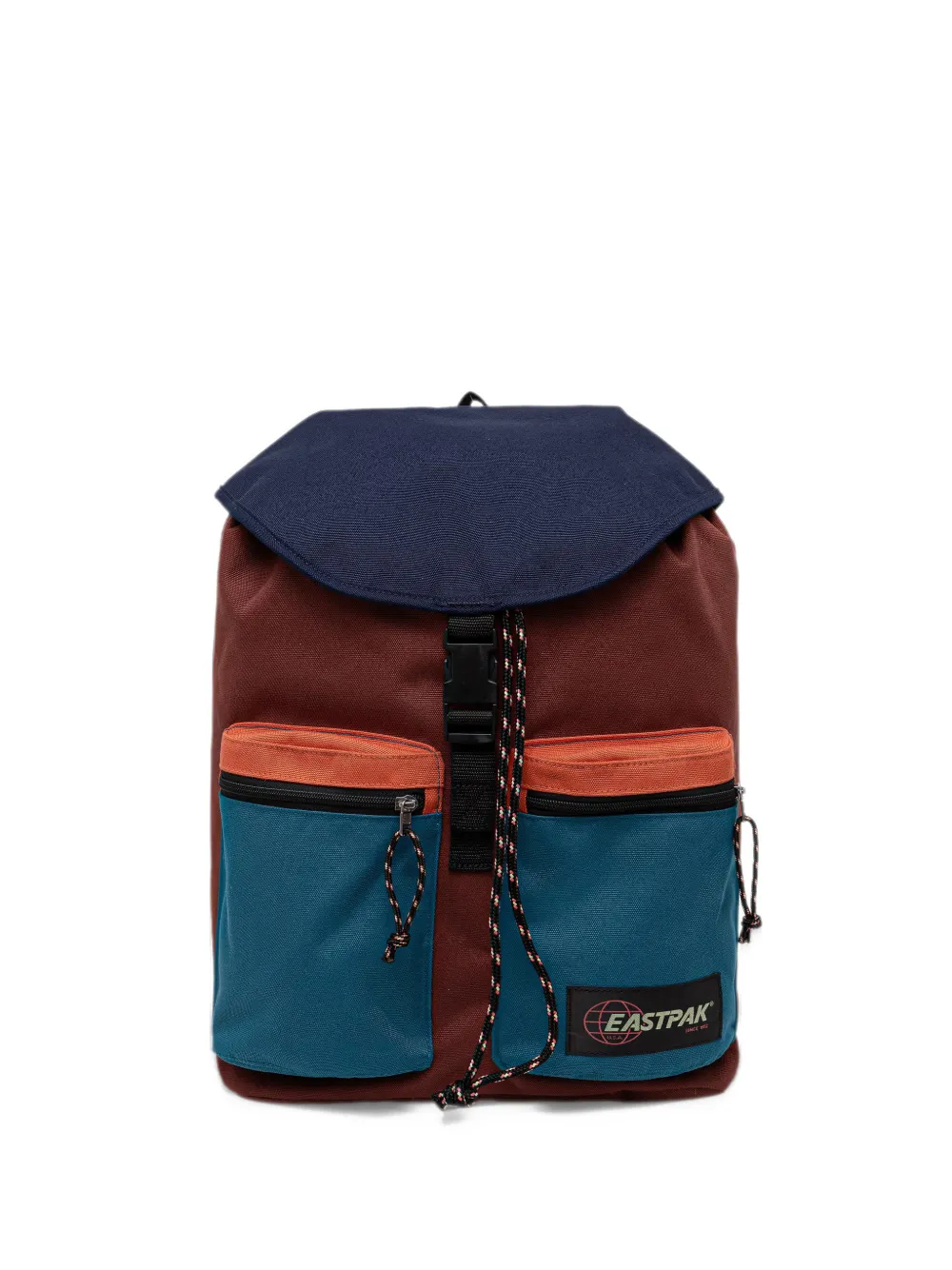 Eastpak medium Chapel Hill Park colour-block buckle-fastening backpack - Marrone