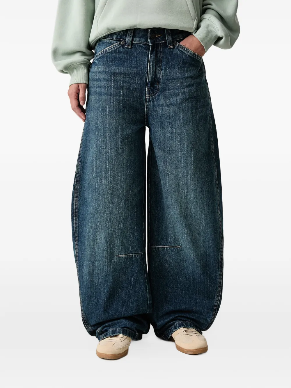 DICKIES barrel-leg jeans - Blu