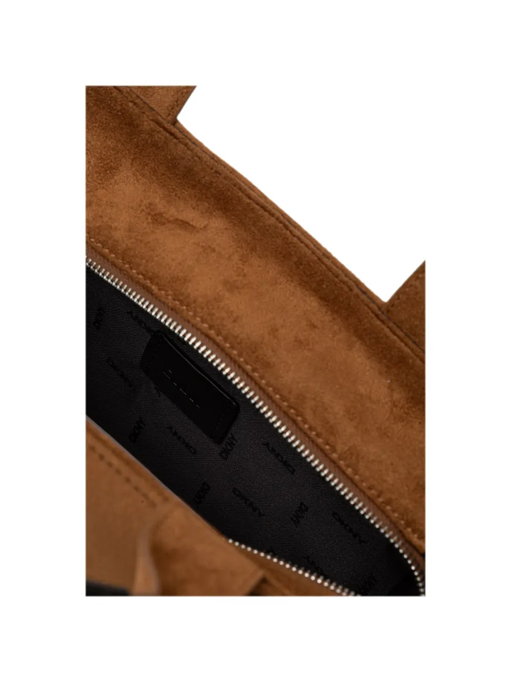DKNY embossed-logo tote bag Bruin