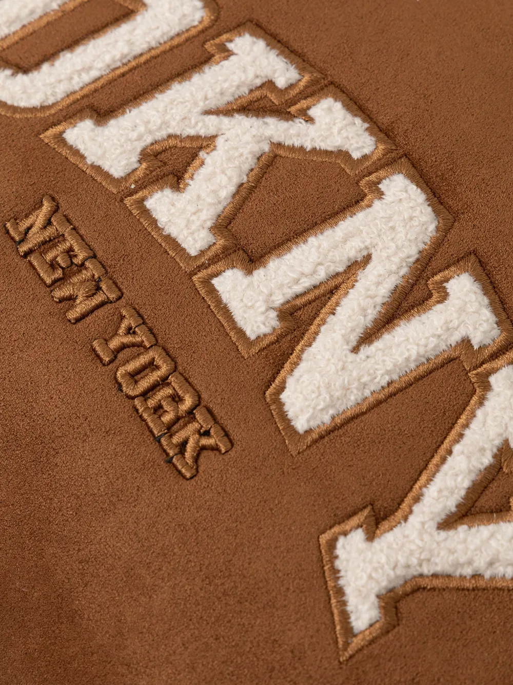 DKNY medium Paula logo-patch tote bag Bruin