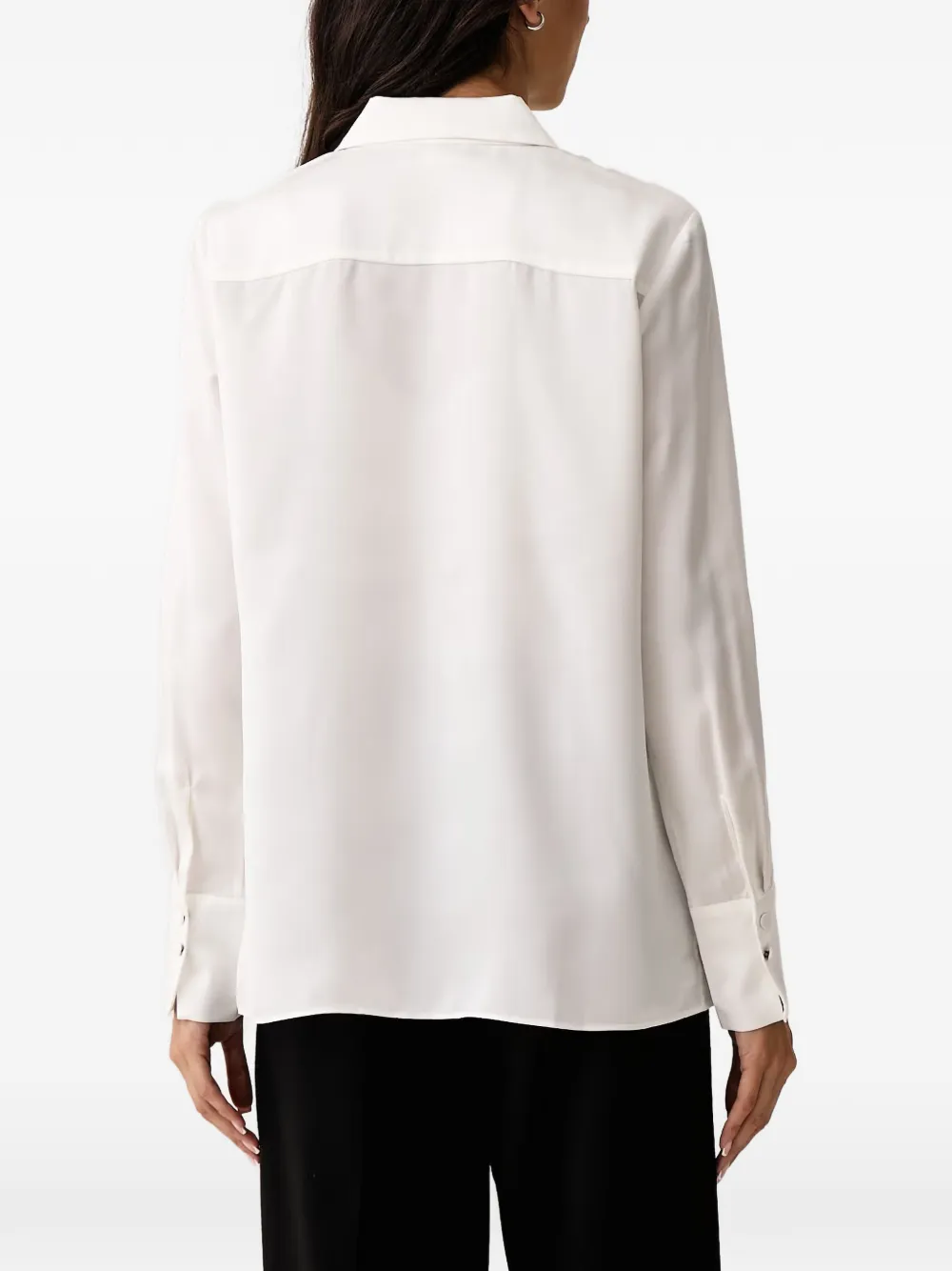 DKNY Blouse met strikdetail Wit