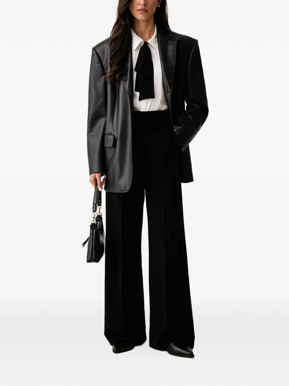 DKNY Blouse met strikdetail Wit